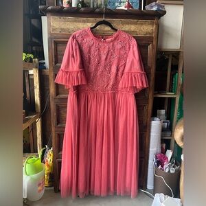 Elegant Pink Dress